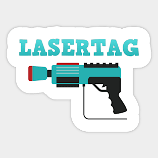 Lasertag Sticker